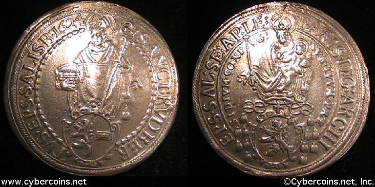 Austria/Salzburg, 1624, Thaler, KM87, XF -