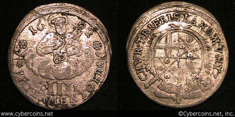 Germany/Trier, 1622, 3 Albus, KM56, VF -