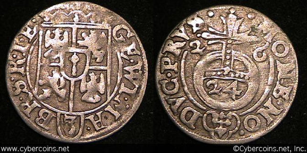 Germany/Brandenburg, 1626, 1/24 thaler,