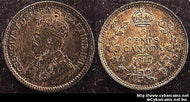 1917, Canada 5 cent, KM22, AU. A darker