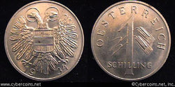 Austria, 1934,  1 schilling, UNC, KM2851