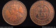 Australia, 1934, 1 penny, XF-, KM23  - brz