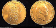 Denmark, 1948,  1 krone, UNC, KM837.1