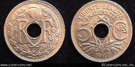 France, 1917,  5 centimes, UNC, KM865