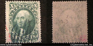 US #33 10 Cent Washington - Used - nice