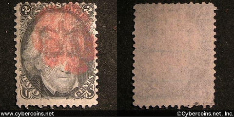 US #73 2 Cents Jackson - Used - good details.