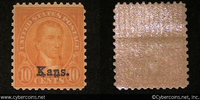 US #668 10 Cent Monroe Kansas - Mint - NH