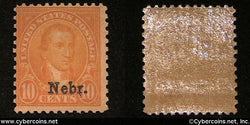 US #679 10 Cent Monroe Nebraska - Mint - NH