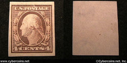 US #346 4 Cents Washington - Used - trace
