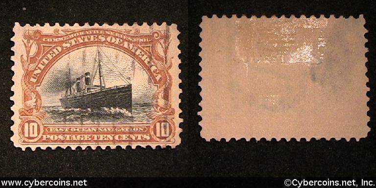 US #299 10 Cent Steamship - Used -