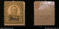 US #677 8 Cent Grant Nebraska - Mint - light