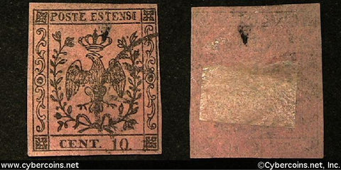 Italy/Modena #7 - 10 Cent - Used - fairly nice