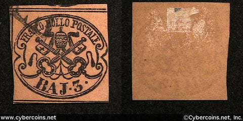 Italy/Rome #4 - 3 Baj - Used - very light