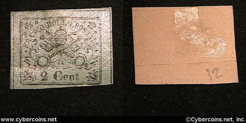 Italy/Rome #12a - 2 Cent - Mint - medium