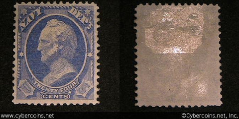 US #o43 Navy Dept 24 Cent - Mint - no gum