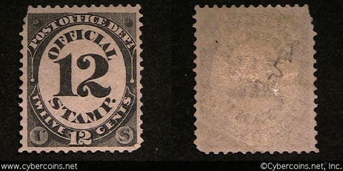 US #o52 Official 12 Cent - Mint - no gum