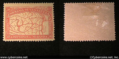 Venezuela #140 - 50 Cent - Mint - medium hinge