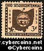 Scott 1018 mint sheet 3c (50) - Ohio Sesquicentennial