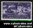 Scott 1026 mint  3c - Honoring Gen. George S. Patton Jr.
