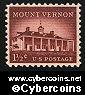 Scott 1032 mint  1 1/2c - Mount Vernon