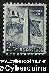 Scott 1034 mint  2 1/2c - Bunker Hill(1959)
