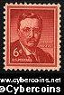 Scott 1039 mint  6c - T. Roosevelt(1955)