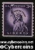 Scott 1057 mint  3c - Statue of Liberty