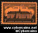 Scott 1083 mint sheet 3c (50) -  200th Anniversary of Nassau Hall
