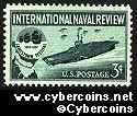 Scott 1091 mint sheet 3c (50) -  International Naval Review