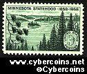 Scott 1106 mint  3c -  Minnesota Statehood