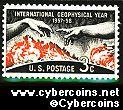 Scott 1107 mint sheet 3c (50) -  International Geophysical Year