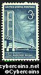 Scott 1109 mint sheet 3c (50) -  Mackinac Bridge