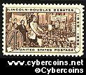 Scott 1115 mint sheet 4c (50) -  Lincoln-Douglas Debates