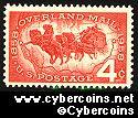 Scott 1120 mint sheet 4c (50) -  Overland Mail
