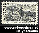 Scott 1130 mint sheet 4c (50) -  Silver Centennial