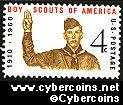 Scott 1145 mint sheet 4c (50) -  Boy Scouts of America