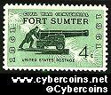 Scott 1178 mint sheet 4c (50) -  Fort Sumter