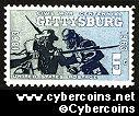 Scott 1180 mint sheet 5c (50) -  Gettysburg (1963)