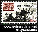 Scott 1181 mint  5c -  The Wilderness (1964)