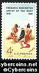 Scott 1187 mint  4c -  Frederic Remington