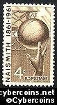Scott 1189 mint sheet 4c (50) -  Basketball