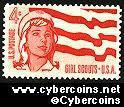 Scott 1199 mint sheet 4c (50) -  Girls Scouts of America