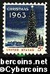 Scott 1240 mint  5c -  Christmas 1963