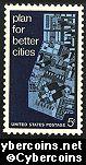 Scott 1333 mint  5c -   Urban Planning
