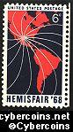 Scott 1340 mint sheet 6c (50) -   Hemisfair '68