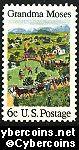 Scott 1370 mint  6c -   Grandma Moses