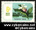 Scott 1377 mint  6c -   Lady's Slipper