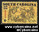 Scott 1407 mint sheet 6c (50) -   South Carolina Tercentenary