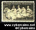 Scott 1408 mint sheet 6c (50) -   Stone Mountain Memorial