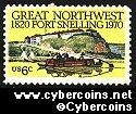 Scott 1409 mint sheet 6c (50) -   Fort Snelling